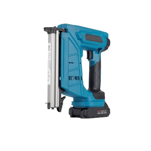 1022J Cordless Elektrische Nagler Hefter Pistole Hause DIY for 18V Li Batterie Beruf Mit Nägel Holzbearbeitung Power Tool(1PC 3.0Ah battery) von AYJYZHIAG