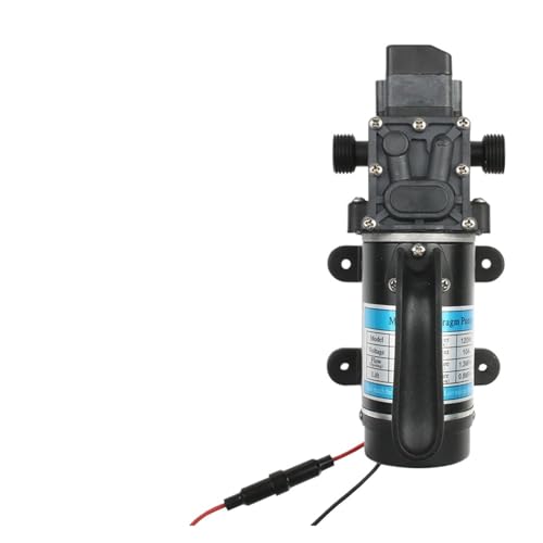 120W 10L/min Elektrische Wasser Film Schwarz Micro Wasserpumpe for Landwirtschaft Garten Sprayer Auto Waschen 12V 24V(24V) von AYJYZHIAG