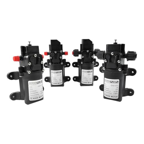 12VDC 72W Micro Elektrische Membran Reflux Wasserpumpe Automatische Schalter 6L/Min Auto Waschen Spray(B Type Pressure) von AYJYZHIAG