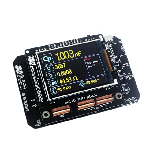 1Set M162 LCR-Meter DIY-Kits Tragbarer Kapazitätstester Multifunktions-Induktor-Kondensator-Widerstandsdetektor mit Gehäuseschale(Type B) von AYJYZHIAG