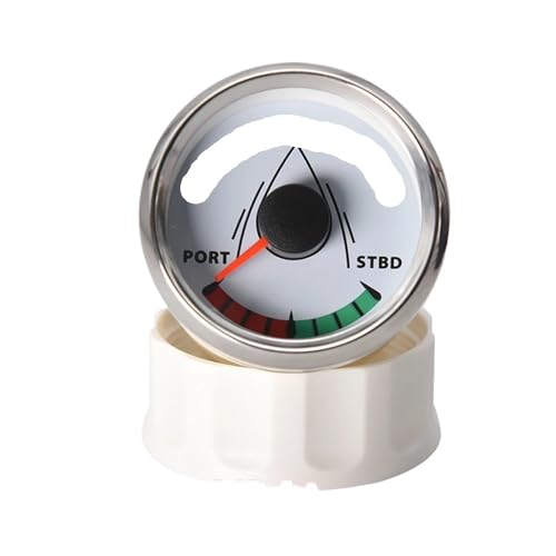 2"52MM Ruderwinkelanzeige 0-190 Ohm mit 8 Farben Hintergrundbeleuchtung for Marine-Segelboote(BS Gauge) von AYJYZHIAG