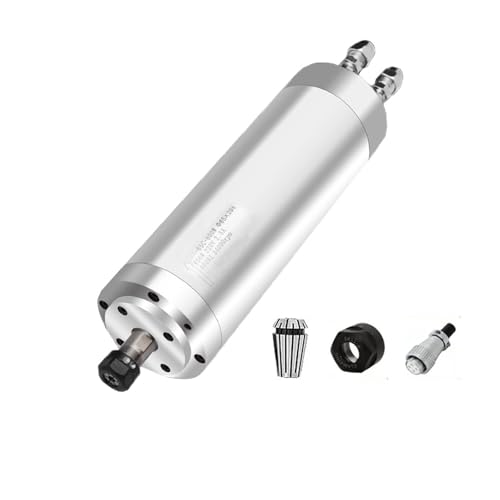 220/V 380/V 110/V Wassergekühlter Spindelmotor 800W 1,5 KW 2,2 KW Hochgeschwindigkeits-CNC-Spindelmotor for CNC-Fräser, Gravur, geschnitztes Holz(2.2KW 80-238mm ER20,380V) von AYJYZHIAG