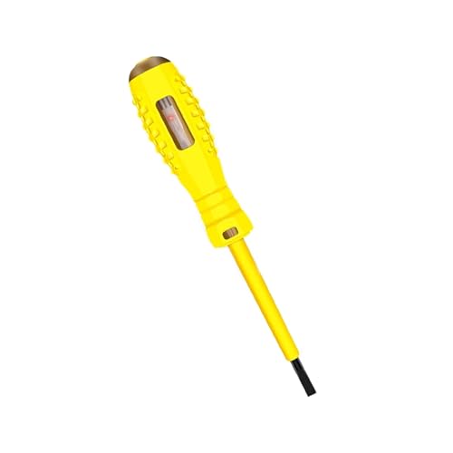 220V Elektrischer Teststift Steckdose Wand AC Spannungsprüfer Sensor Tester Messstift LED-Licht Spannungsanzeige(Slotted) von AYJYZHIAG