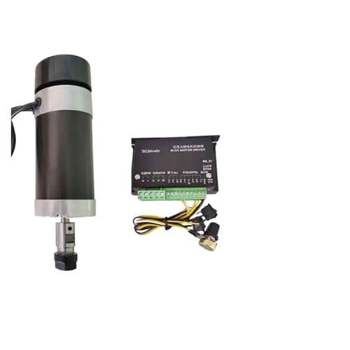 48 V 500 W ER11/ER16 bürstenlose Spindel + 55-mm-Klemme mit Schrauben + 48-V-Treiber for bürstenlosen Motor + 48 VDC 10,5-A-Netzteil(Package 2,ER16) von AYJYZHIAG
