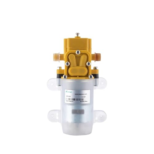 4L/min KLP40 Membran Flüssigkeit Pumpe 12V DC Motor 0,5 Mpa Hohe Durchfluss Selbst-ansaugende for garten Bewässerung(12V KLP40-08T) von AYJYZHIAG