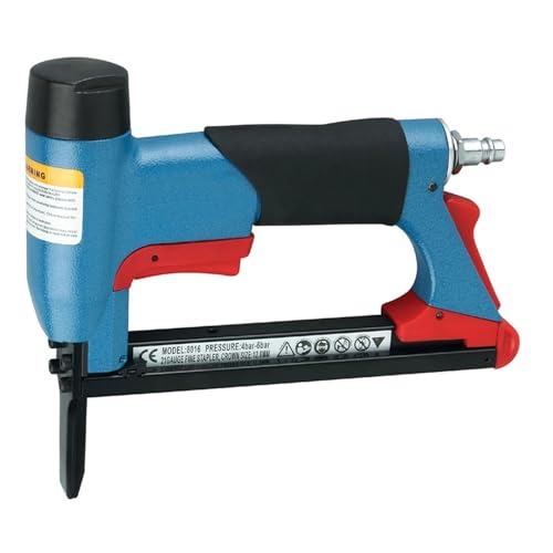 8016 Lufttackerpistole, lange Nase, feiner Draht, BEA-Typ, Gasnagler, pneumatisch, U-Typ, pneumatischer Streifennagelpistole, Heftklammer, Holzbearbeitungswerkzeug(FS8016-B) von AYJYZHIAG