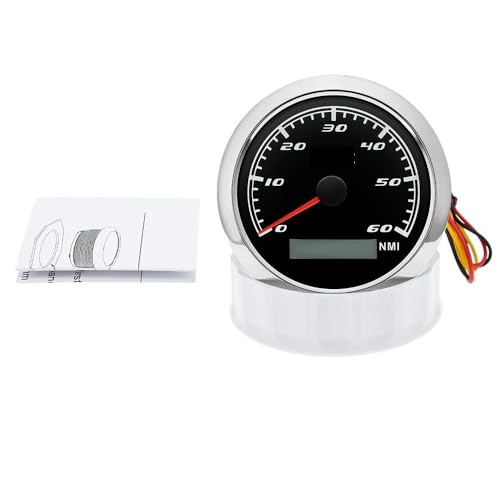 85mm Tachometeranzeige Farbe LED Analog Pulse Geschwindigkeit Meter Puls Signal for Marine Yacht Boot Angepasst 85mm Tachometeranzeige Farbe LED Analog Pulse Geschwindigkeit Meter Puls Signal for Marine Yacht Boot Angepasst von AYJYZHIAG