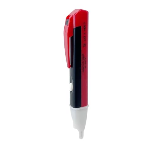 AC/DC Spannung Detektoren Smart Nicht-Kontaktieren Tester Stift Meter 90-1000V Strom Elektrische Sensor Test Bleistift(Red) von AYJYZHIAG