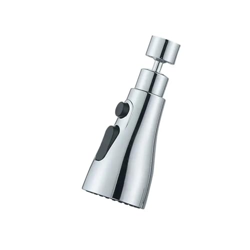 AYJYZHIAG 1 Stück Wasserhahnverlängerung aus Metalllegierung, DREI Modi, Wassersparkopf, erweiterter Duschsprayfilter for Zuhause(Three Modes) von AYJYZHIAG