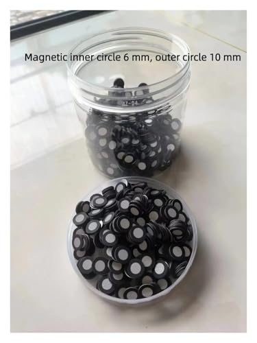 AYJYZHIAG 1000 Punkte 3D Scannen Mark Punkte Hand-gehalten 3D Scanner Reflektiert Die Ziel Punkt Super Reflektierende 6x10 3x3mm(Magnetic 6x10) von AYJYZHIAG