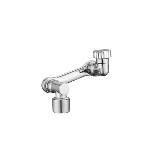 AYJYZHIAG 1080 Universal Rotation Wasserhahn Extender Sprayer Kopf Küche Roboter Arm Verlängerung Wasserhähne Mixer Belüfter Bubbler Düse(ABS Single Mode) von AYJYZHIAG
