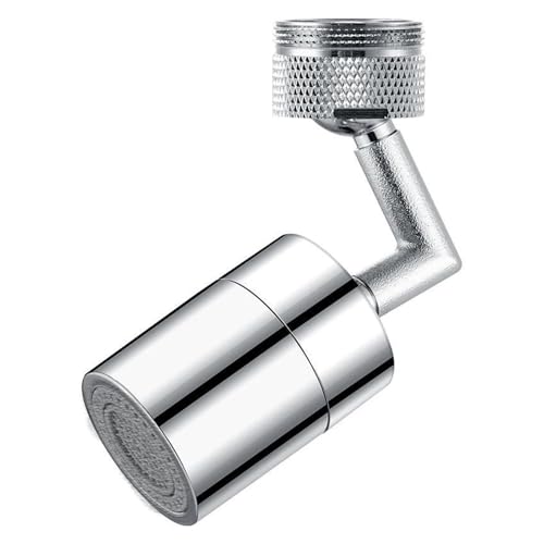 AYJYZHIAG 1080 ° Universal Rotation Wasserhahn Sprühkopf Dual Abwasser Waschbecken Küche Roboter Arm Verlängerung Wasserhähne Belüfter Bubbler Düse(Double Outlet Type B) von AYJYZHIAG