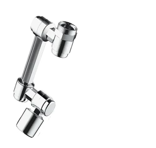 AYJYZHIAG 1440 ° drehbarer multifunktionaler Verlängerungshahn Universal-Wasserhahn-Spritzfilter Badezimmer-Waschbecken Küchenhahn-Düsen-Verlängerungsadapter(One Mode 1440) von AYJYZHIAG