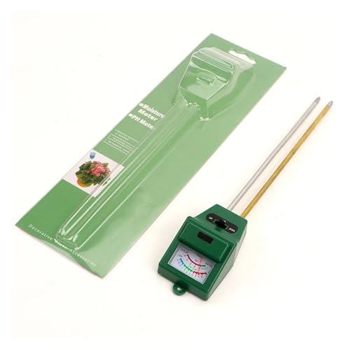 AYJYZHIAG 2 in 1 Bodenfeuchtesensor PH-Meter Pflanzensäure Feuchtigkeit Sonnenlichtanalysator Detektor Blumen Feuchtigkeitsmessgeräte von AYJYZHIAG