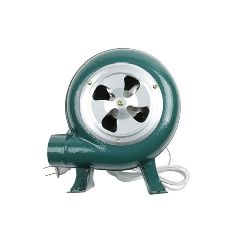 AYJYZHIAG 220~240 Haushaltsgebläse Eisen Grillgebläse Kleines Zentrifugalgebläse 30W 40W 60W 80W Adapter Grün for Grillen(30W) von AYJYZHIAG