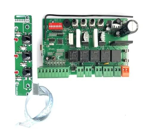 AYJYZHIAG 24-VDC-Motor, Drehtoröffner, Motorplatine, Controller, PCB-Motherboard-Platine (Fernbedienung optional)(3 Remote Control kit) von AYJYZHIAG