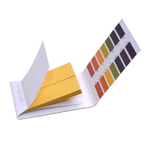 AYJYZHIAG 80 Streifen/Packung PH-Meter-Indikator-Teststreifen Professionelle 1-14 Ph Lackmuspapier Wasser Kosmetik Bodensäure-Teststreifen AYJYZHIAG 80 Streifen/Packung PH-Meter-Indikator-Teststreifen Professionelle 1-14 Ph Lackmuspapier Wasser Kosmetik Bodensäure-Teststreifen von AYJYZHIAG