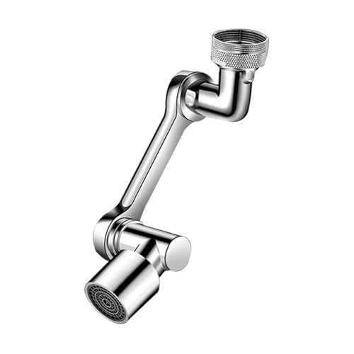 AYJYZHIAG ABS Universal 1080 ° Schwenkbarer Roboterarm Schwenkbare Verlängerung Wasserhahnbelüfter Küchenspüle Wasserhahnverlängerung 1 Wasserflussmodus AYJYZHIAG ABS Universal 1080 ° Schwenkbarer Roboterarm Schwenkbare Verlängerung Wasserhahnbelüfter Küchenspüle Wasserhahnverlängerung 1 Wasserflussmodus von AYJYZHIAG