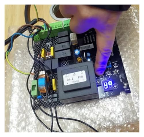 AYJYZHIAG Automatische 220-VAC-Doppeltor-Steuerplatine, PCB-LED-Platine for Doppelschwingtoröffner mit schöner Fernbedienung(1 Board) von AYJYZHIAG