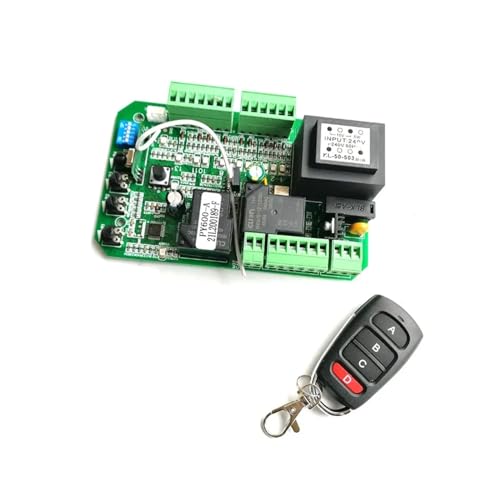 AYJYZHIAG Breiter Einsatz Schiebetoröffner Motorsteuergerät PCB Controller Platine Elektronische Kartenplatte PY600ACL SL1500AC(1 Remote Control kit) von AYJYZHIAG