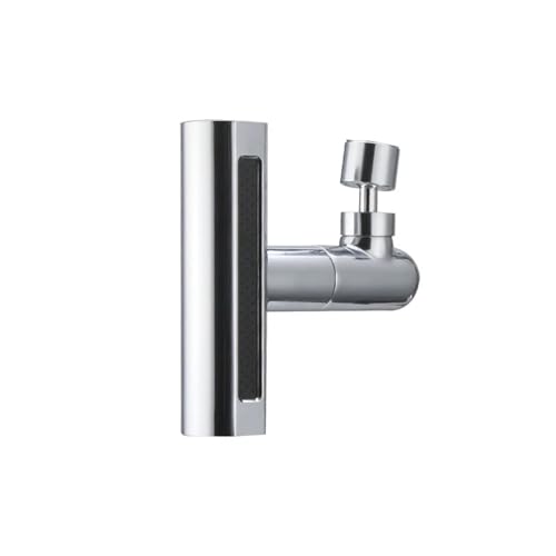 AYJYZHIAG Drehbare Wasserhahnverlängerung for Küchenspüle, 4-Modus, Wasserfall-Wasserhahnverlängerung, Anti-Splash-Schwenkbrause(Gun Gray) von AYJYZHIAG