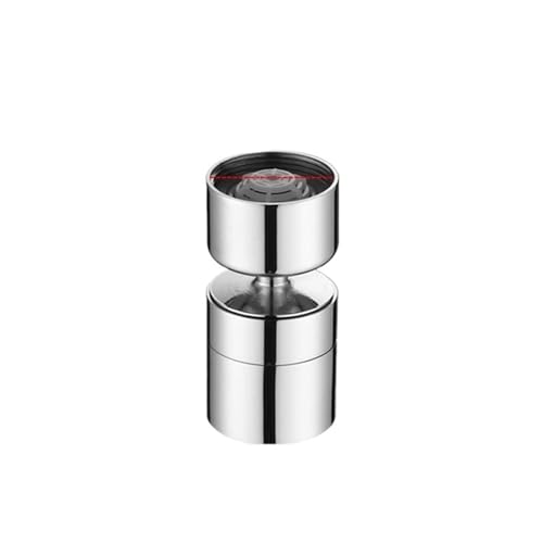 AYJYZHIAG Edelstahl 1080 Universal Rotation Wasserhahn Roboterarm Metall Schwenkbare Verlängerung Belüfter Küche Waschbecken Spritzdüse(360 Degree Sliver) von AYJYZHIAG