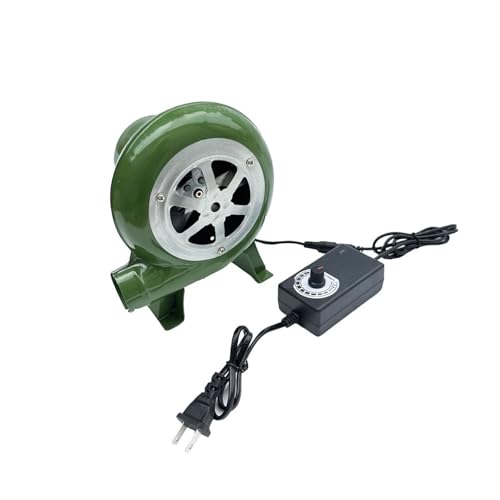 AYJYZHIAG Elektrischer Gebläseventilator, Grillventilator 100220, geeignet for Grill, Mini-Schmiedeschmiede-Gebläse mit Geschwindigkeitsadapter AC100-240 M89B(40W) von AYJYZHIAG