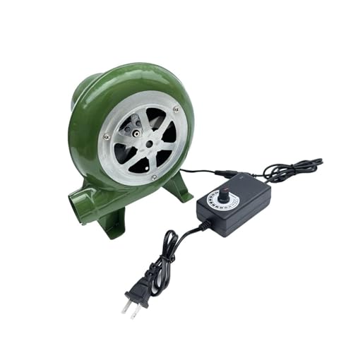 AYJYZHIAG Elektrischer Gebläseventilator, Grillventilator 100220, geeignet for Grill, Mini-Schmiedeschmiede-Gebläse mit Geschwindigkeitsadapter AC100-240 M89B(60W) von AYJYZHIAG
