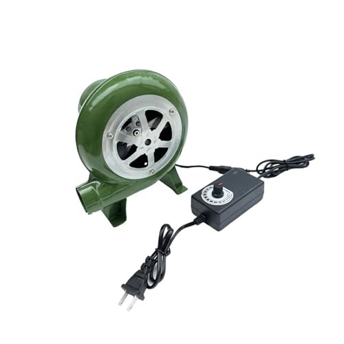 AYJYZHIAG Elektrischer Gebläseventilator, Grillventilator 100220, geeignet for Grill, Mini-Schmiedeschmiede-Gebläse mit Geschwindigkeitsadapter AC100-240 M89B(80W) von AYJYZHIAG
