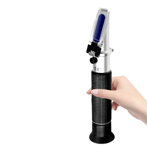 AYJYZHIAG Handheld 0-90% Zucker Refraktometer Brix for Fruchtsaft Flüssigkeiten Inhalt ATC Messung Werkzeug mit Einzelhandel Box von AYJYZHIAG