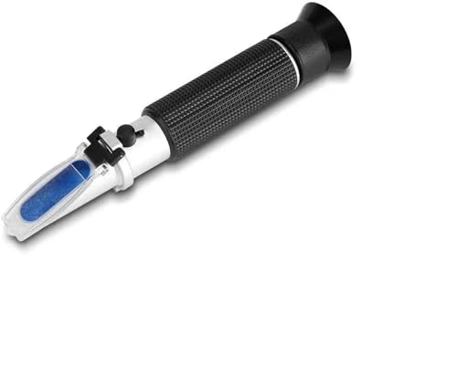 AYJYZHIAG Handheld Refraktometer Zucker Konzentration Meter Dichtemesser 0-32% Brix Saccharimeter ATC Tester Obst Trauben(Without Box) von AYJYZHIAG