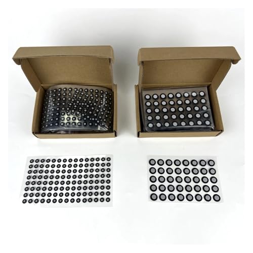 AYJYZHIAG Hochreflektierende Markierungspunkte, Fluoreszierende Markierungspunkte for tragbare 3D-Scanner, 2000 Stück/Gruppe, innen 6 mm und außen 10 mm von AYJYZHIAG