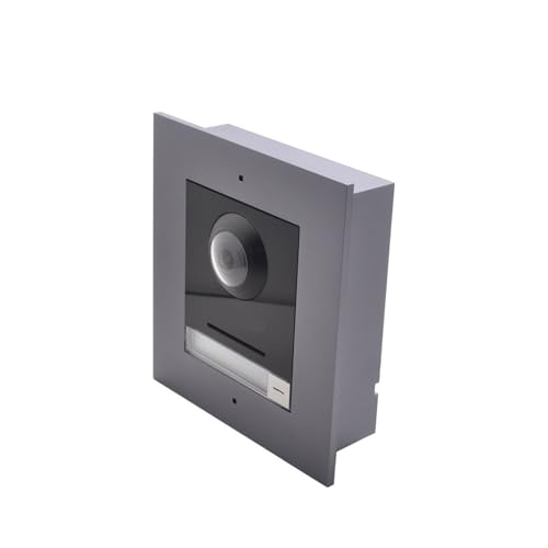 AYJYZHIAG IP-Video-Gegensprechanlage, DS-KD8003-IME1(B), mehrsprachiges 802.3af POE Villa IP-Modul, Türklingel, Türstation, Türtelefon(with Flush Box) von AYJYZHIAG