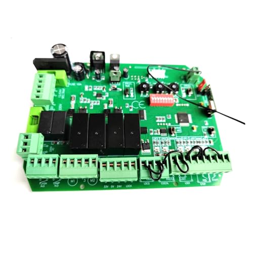 AYJYZHIAG Motherboard PCB Motor Controller Platine Karte for Drehtoröffner Motor 24VDC Eingangsleistung(Kit 2 2 remotes) von AYJYZHIAG
