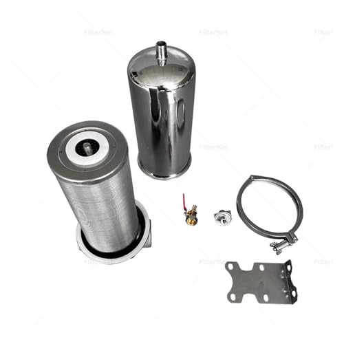 AYJYZHIAG NSF-Filtergehäuse aus Edelstahl for 5"/10"/20"-Filterkartuschen, 1" NPT-Wasserfiltergehäuse for Wasser im ganzen Haus(External Thread dn15) von AYJYZHIAG