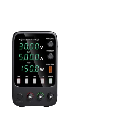 AYJYZHIAG Netzteil Labor-Encoder-Einstellungsspeicher Einstellbares Gleichstromnetzteil 30 V 10 A Tischstromquelle 5 A 3 A Laden(APS1602H) von AYJYZHIAG