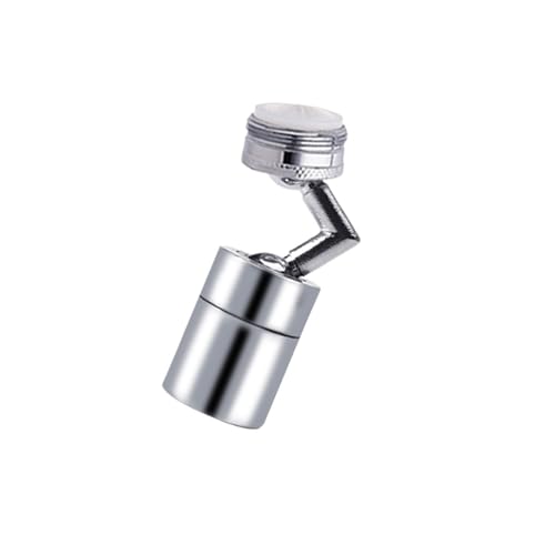 AYJYZHIAG Neu Metall Kupfer Universal 1440 ° Drehen Wasserhahn Belüfter Extender Splash Filter Armaturen Bubbler Düse 1080 360 Sprayer Küche(Two Mode 720) von AYJYZHIAG