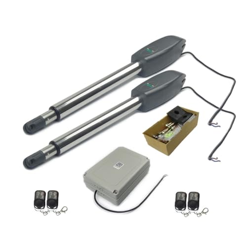 AYJYZHIAG Scharniertür Elektrischer automatischer Schwingtoröffner for Stahl-Holztortür(8 Remote Control) von AYJYZHIAG