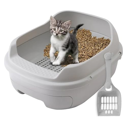 AYJYZHIAG Sieb-Katzentoilette, Perfekt for Sieben von Katzentoiletten for Kiefernpellets 22 x 17,7 9,2 Zoll, Effizientes Sieb-Katzentoilettensystem von AYJYZHIAG