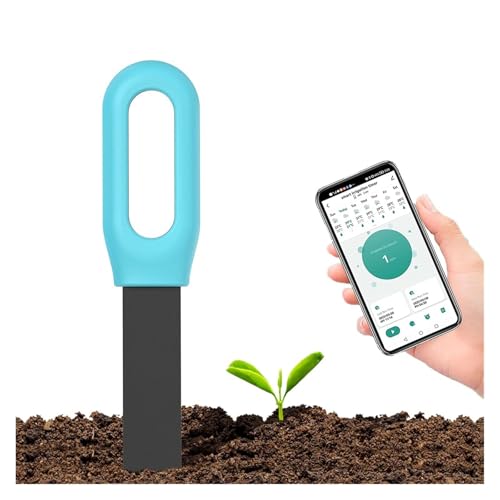 AYJYZHIAG Smart Bodentester WiFi Feuchtigkeit Temperatur Sensor Handy APP Echtzeit Monitor for Pflanze Garten(Zigbee Version) von AYJYZHIAG