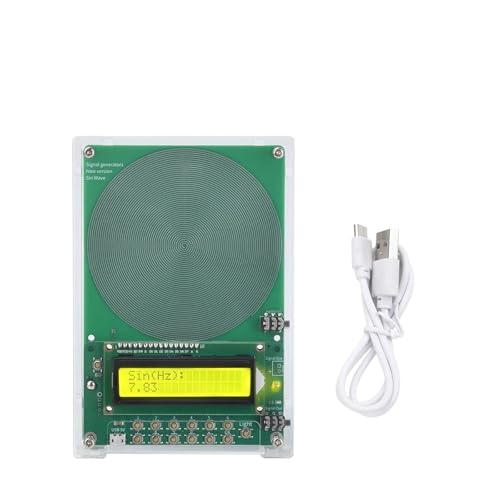DC 5 V Schumann/n-Wellengenerator mit einstellbarer Frequenz (0,1–99999 Hz). Sinuswelle kann an externe Antenne und Micro-USB angeschlossen werden(Single-module) von AYJYZHIAG