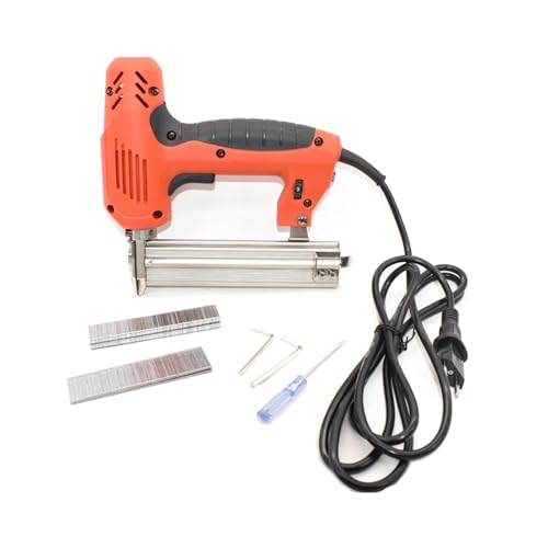 Die neue elektrische 2-in-1-Nageltackerpistole 422J/F30 for Heimwerker und Holzbearbeitung(Gun And Toolbox) von AYJYZHIAG