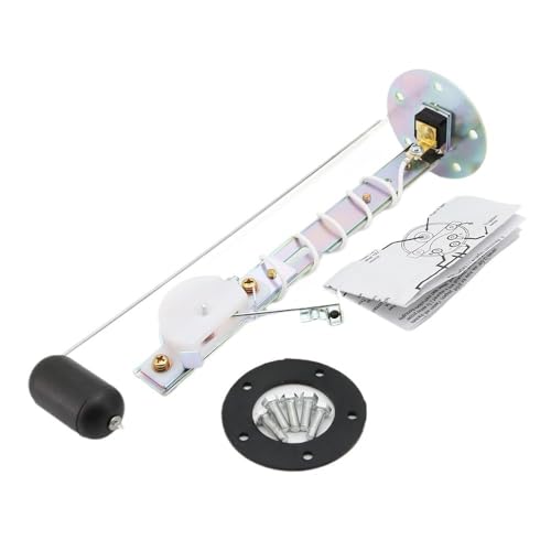 Digitale 0-100% 2"52mm Tankanzeige mit Warnung 0-190OHM Öltank Füllstandssensor for Universal Auto Boot(Sensor without Gauge) von AYJYZHIAG