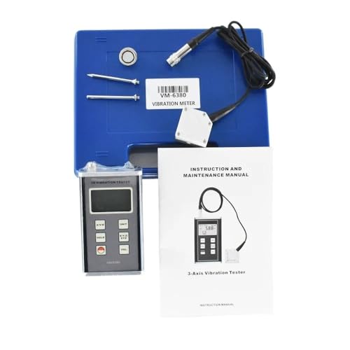 Digitaler Vibrationstester VM-6380 Vibrometer-Analysator 0,01-400 mm/s Geschwindigkeit Digitaler Vibrationstester VM-6380 Vibrometer-Analysator 0,01-400 mm/s Geschwindigkeit von AYJYZHIAG
