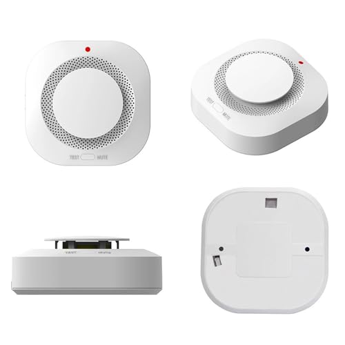 Drahtloser Rauchmelder 433 MHz Feueralarmsensor Schutz Home Security System Feuerwehrmann Feuerausrüstung Arbeit mit Alarmhost Drahtloser Rauchmelder 433 MHz Feueralarmsensor Schutz Home Security System Feuerwehrmann Feuerausrüstung Arbeit mit Alarmhost von AYJYZHIAG