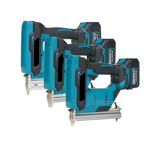 F30/422J/1022J Bürstenlosen Elektrische Nagel Pistole rahmen Nagler Tacker Möbel Holzbearbeitung Werkzeug for 18V batterie(F30 One Big Battery) von AYJYZHIAG