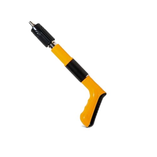 Handleistungsstarke Betonnagelpistole, spezielle Minipistole, Nagelpistole, Wandbetonnagelpistole, Dekoration, Drahtrille, fester Nagler(Yellow) von AYJYZHIAG