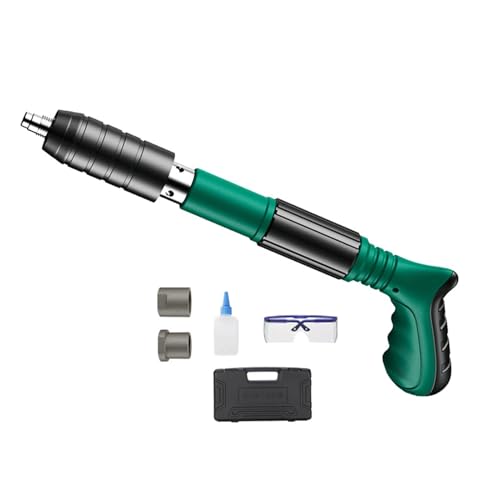 Holzbearbeitung Und Dekoration Integrierte Luft Nagler Nagel Pistole Hause DIY Installation Wand Verschluss Niet Manuelle Werkzeuge(Green Set) von AYJYZHIAG