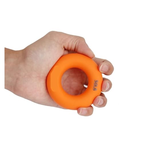 O Ring Dynamometer Hand Expander Grip Trainer Unterarm Karpal Stärken Training Finger Exersiser Massagegerät(Orange) von AYJYZHIAG