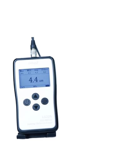 Schichtdickenmessgerät Autolacktester Hochpräziser Wirbelstrom Ultradünn Unter 10μm Nichteisenmetallisch Eloxiert LS225+N1500(Only N1500 probe) von AYJYZHIAG
